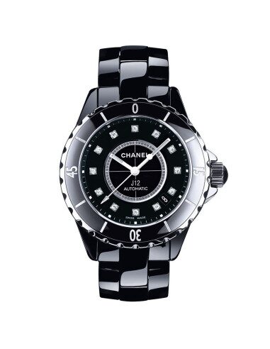 MONTRE CHANEL J12 38MM INDEX DIAMANTS