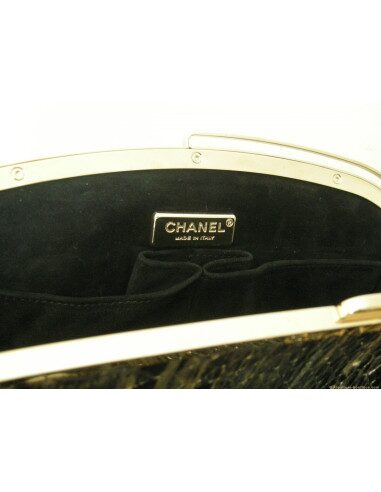 POCHETTE CHANEL EN PYTHON