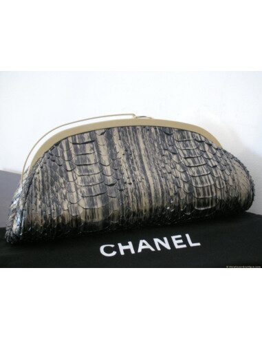 POCHETTE CHANEL EN PYTHON