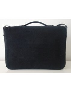 PORTE DOCUMENT HERMES NOIR 2