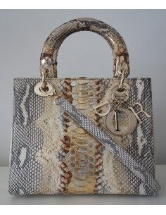 SAC LADY DIOR PYTHON ET OR