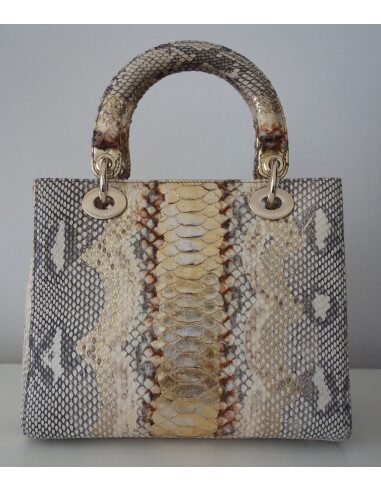 SAC LADY DIOR PYTHON ET OR