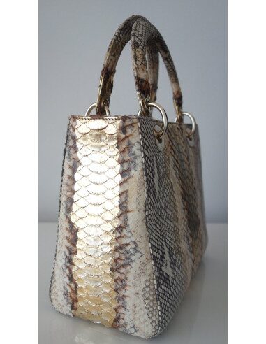 SAC LADY DIOR PYTHON ET OR