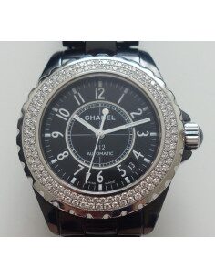MONTRE CHANEL J12 38MM AUTO - DIAMANTS 2