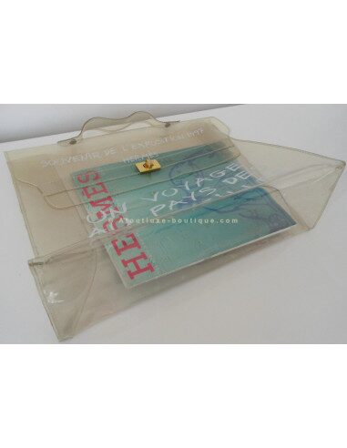 SAC HERMES KELLY COLLECTOR PLASTIQUE