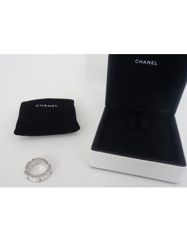 BAGUE CHANEL ULTRA CERAMIQUE DIAMANTS