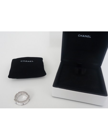 BAGUE CHANEL ULTRA CERAMIQUE DIAMANTS