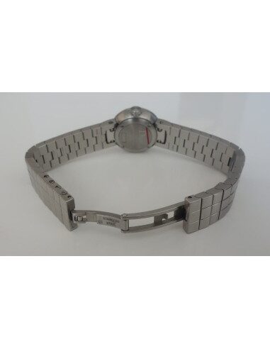 MONTRE MINI D DE DIOR ACIER ET DIAMANTS