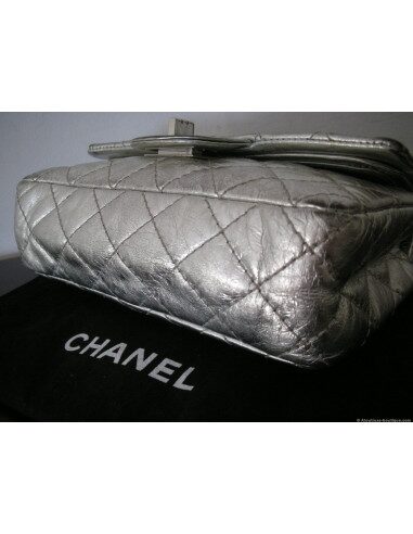 SAC CHANEL MINI 2.55 METALLIQUE