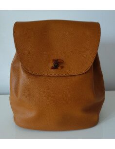 SAC A DOS CHANEL CUIR CARAMEL