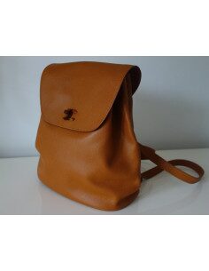 SAC A DOS CHANEL CUIR CARAMEL 2