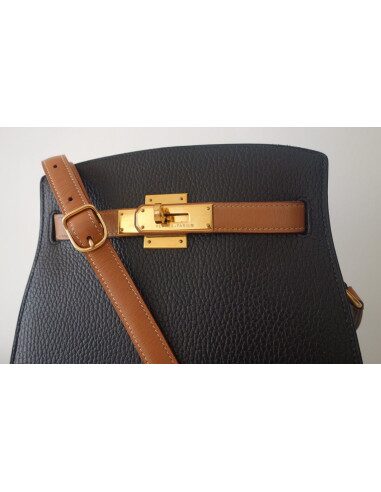 SAC HERMES KELLY SPORT BICOLORE