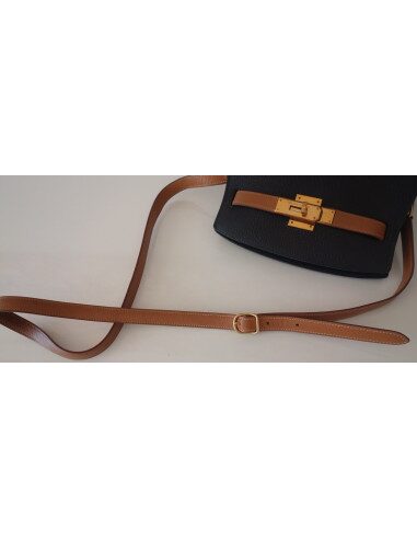 SAC HERMES KELLY SPORT BICOLORE