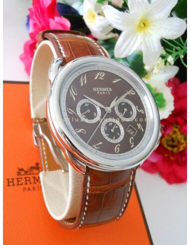 MONTRE HERMES ARCEAU CHRONO AUTOMATIQUE