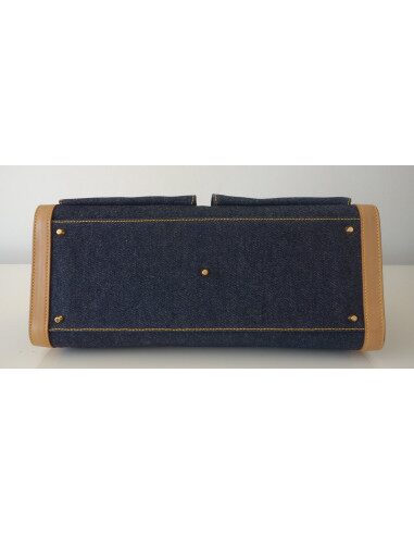 SAC DIOR SHOPPING CUIR ET JEAN