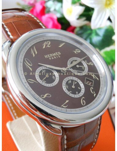 MONTRE HERMES ARCEAU CHRONO AUTOMATIQUE