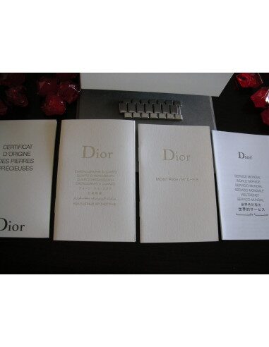 MONTRE CHRISTIAN DIOR RIVA SPARKLING 60 DIAMANTS
