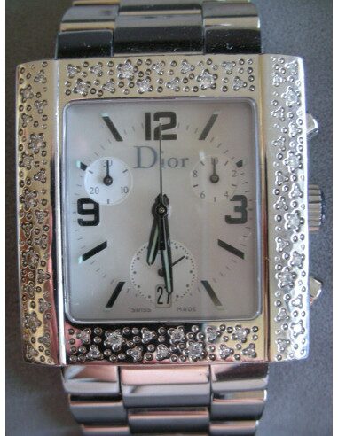 MONTRE CHRISTIAN DIOR RIVA SPARKLING 60 DIAMANTS