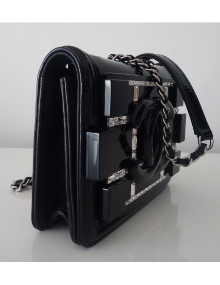 SAC CHANEL LEGO NOIR