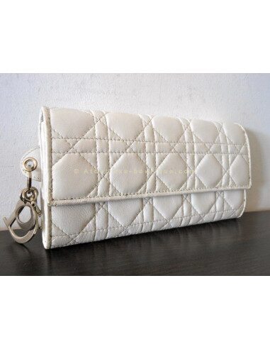 POCHETTE / PORTEFEUILLE LADY DIOR CANNAGE