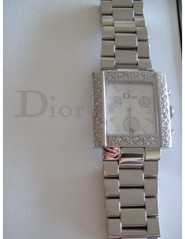 MONTRE CHRISTIAN DIOR RIVA SPARKLING 60 DIAMANTS