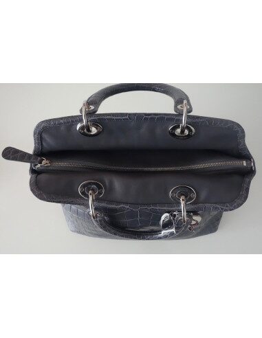 SAC DIOR GRANVILLE CROCODILE