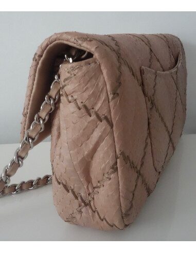 SAC CHANEL MADEMOISELLE BAGUETTE CUIR EXOTIQUE