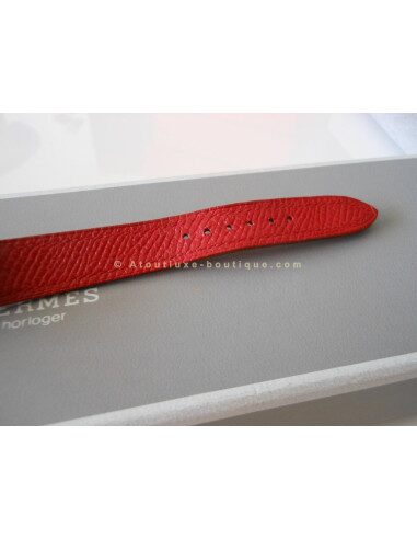 MONTRE HERMES KELLY ROUGE ARGENT