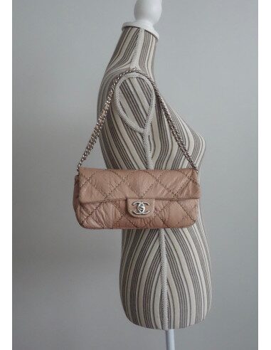 SAC CHANEL MADEMOISELLE BAGUETTE CUIR EXOTIQUE
