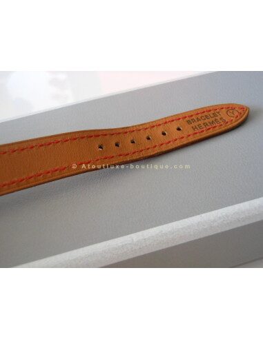 MONTRE HERMES KELLY ROUGE ARGENT