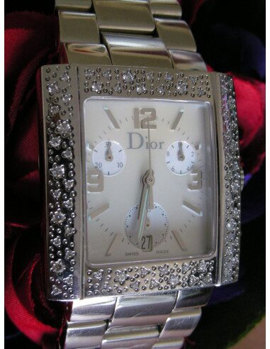 MONTRE CHRISTIAN DIOR RIVA SPARKLING 60 DIAMANTS
