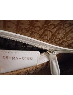 SAC LADY DIOR BLANC GRAND MODELE 2