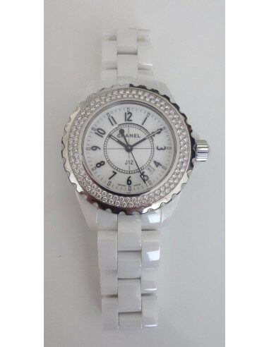 MONTRE CHANEL J12 FULL DIAMANTS POUR DAME