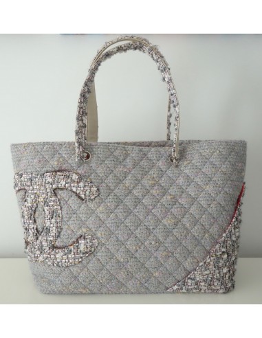 SAC CHANEL SHOPPING CAMBON TWEED