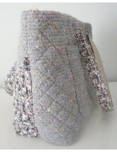 SAC CHANEL SHOPPING CAMBON TWEED