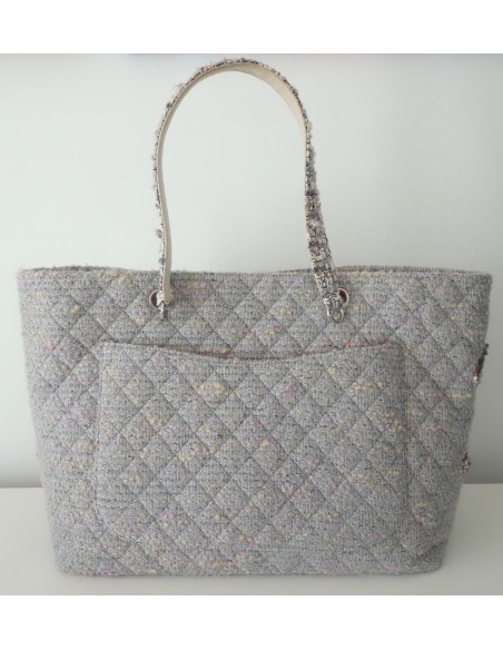 SAC CHANEL SHOPPING CAMBON TWEED