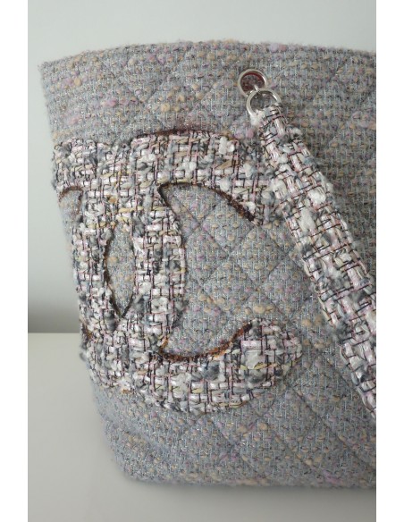 SAC CHANEL SHOPPING CAMBON TWEED