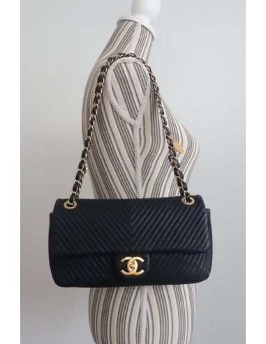 SAC CHANEL MADEMOISELLE CHEVRON