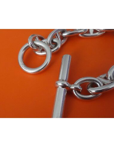 BRACELET HERMES CHAINE D'ANCRE TGM