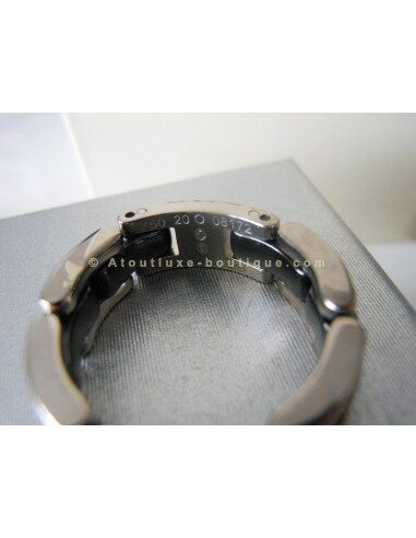BAGUE CHANEL ULTRA CERAMIQUE NOIR - DIAMANTS