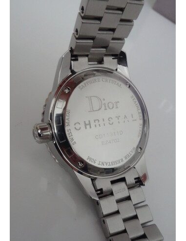 MONTRE DIOR CHRISTAL DIAMANTS BRACELET DIAMANTS