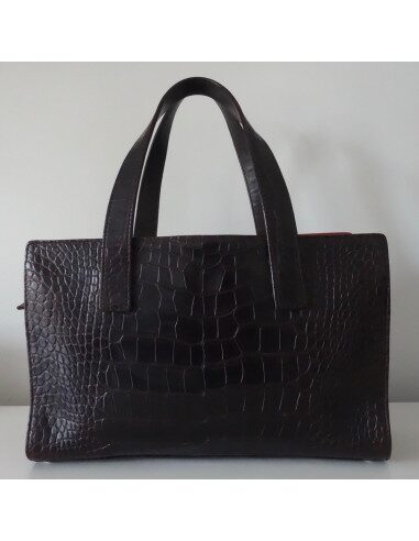 SAC CHANEL SHOPPING CROCODILE