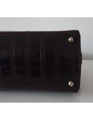 SAC CHANEL SHOPPING CROCODILE