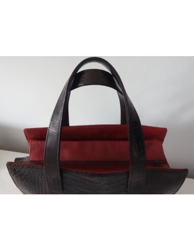 SAC CHANEL SHOPPING CROCODILE