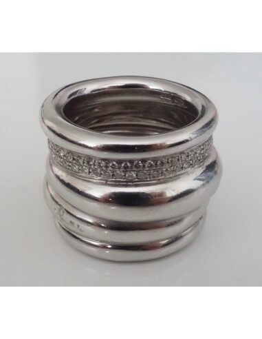 BAGUE POMELLATO TUBULAIRE