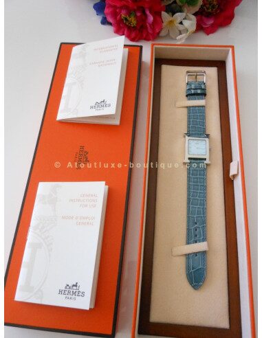 MONTRE HERMES HEURE H INDEX DIAMANTS