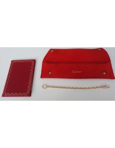 BRACELET CARTIER AGRAPHE OR ET DIAMANTS