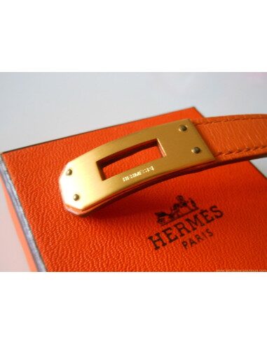 BRACELET HERMES DOUBLE TOUR ORANGE