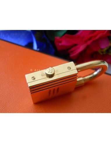 MONTRE HERMES KELLY - OR JAUNE MASSIF et DIAMANTS