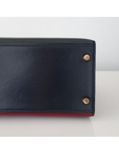 SAC HERMES KELLY BOX 28 TRICOLORE